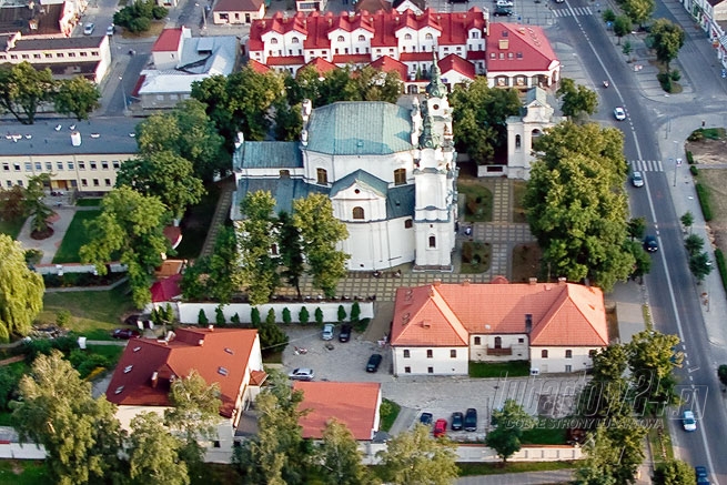Lubartów z lotu ptaka