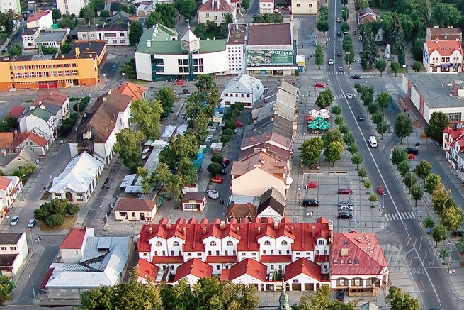 Lubartów z lotu ptaka