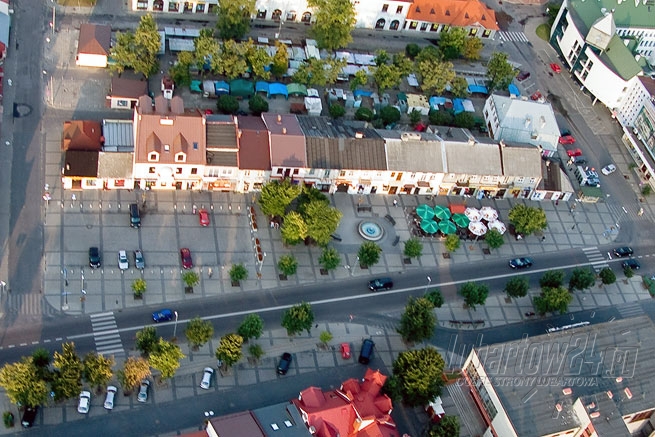 Lubartów z lotu ptaka