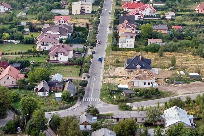 Lubartów z lotu ptaka