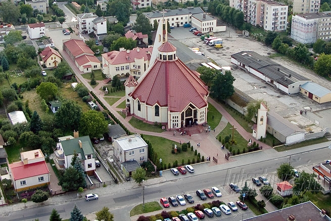 Lubartów z lotu ptaka