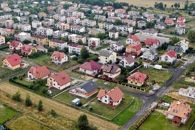 Lubartów z lotu ptaka