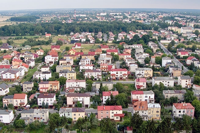 Lubartów z lotu ptaka