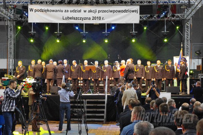Podziękowania za akcję przeciwpowodziową Lubelszczyzna 2010