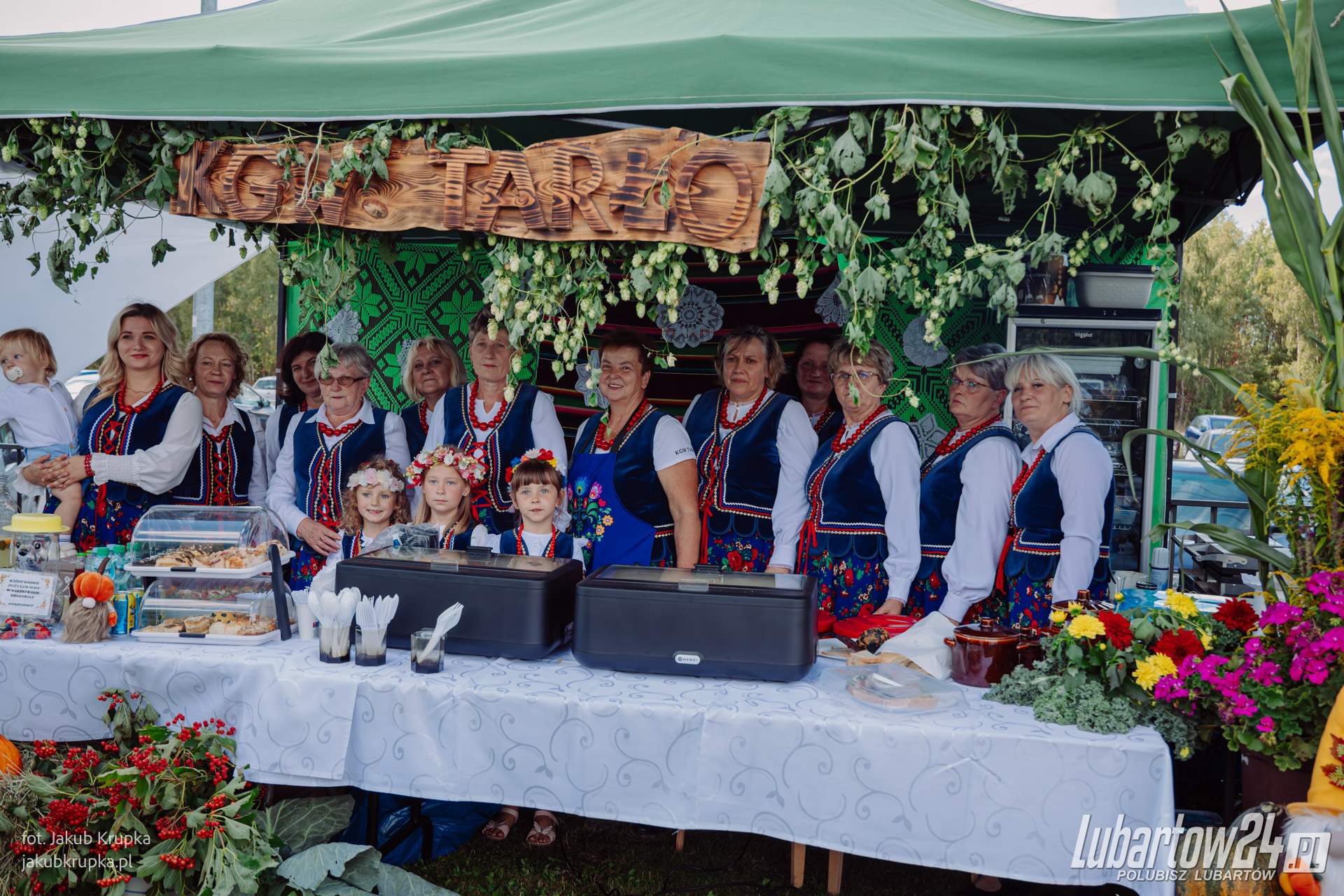 Dożynki w Niedźwiadzie