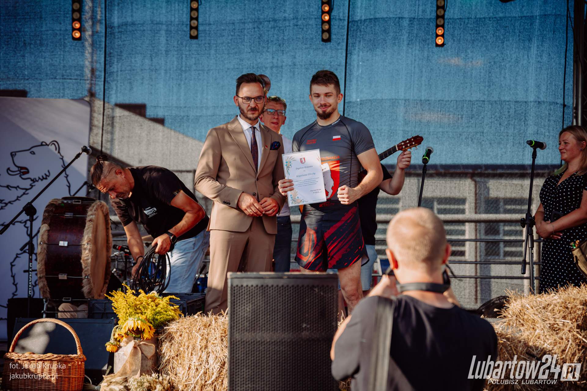 Dożynki w Niedźwiadzie