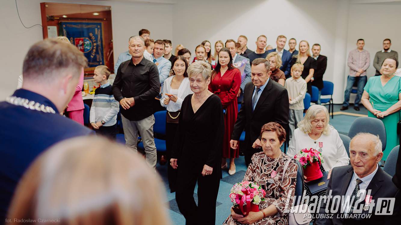 medale za długoletnie pożycie małżeńskie