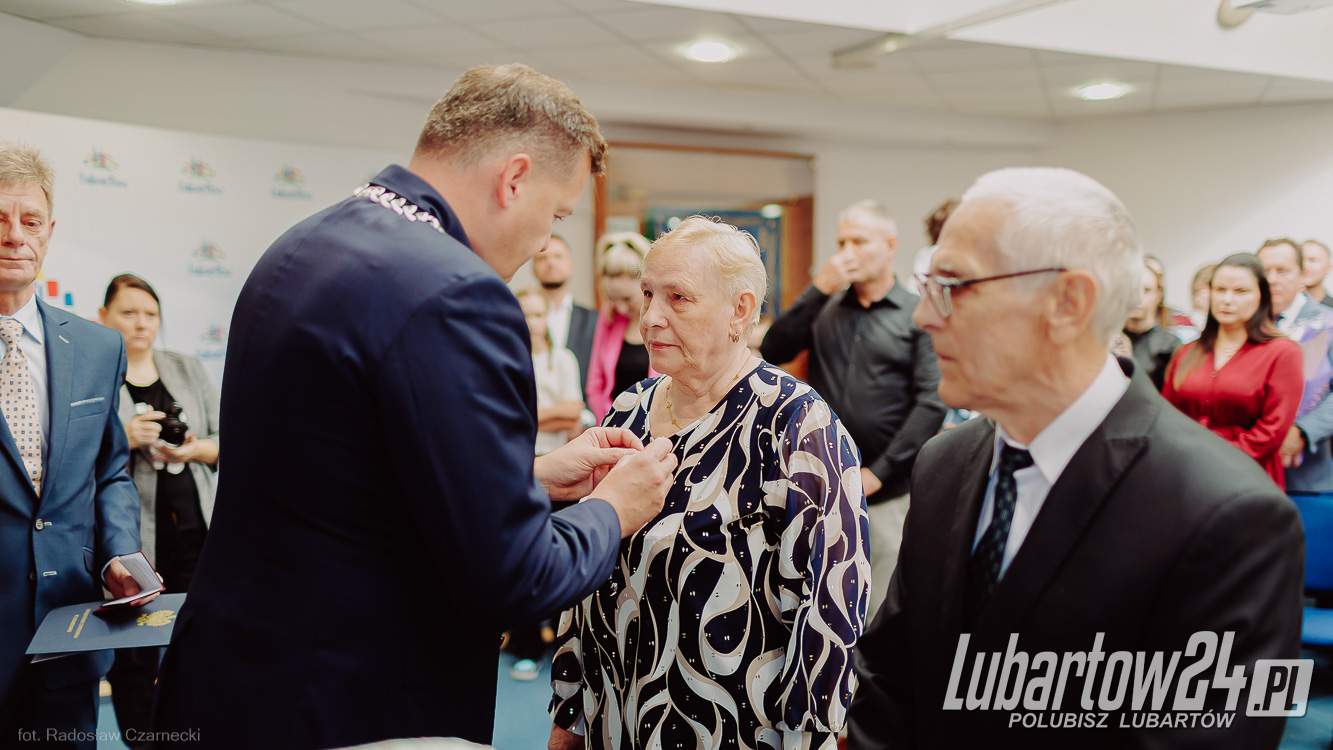 medale za długoletnie pożycie małżeńskie