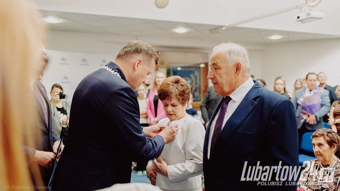 medale za długoletnie pożycie małżeńskie