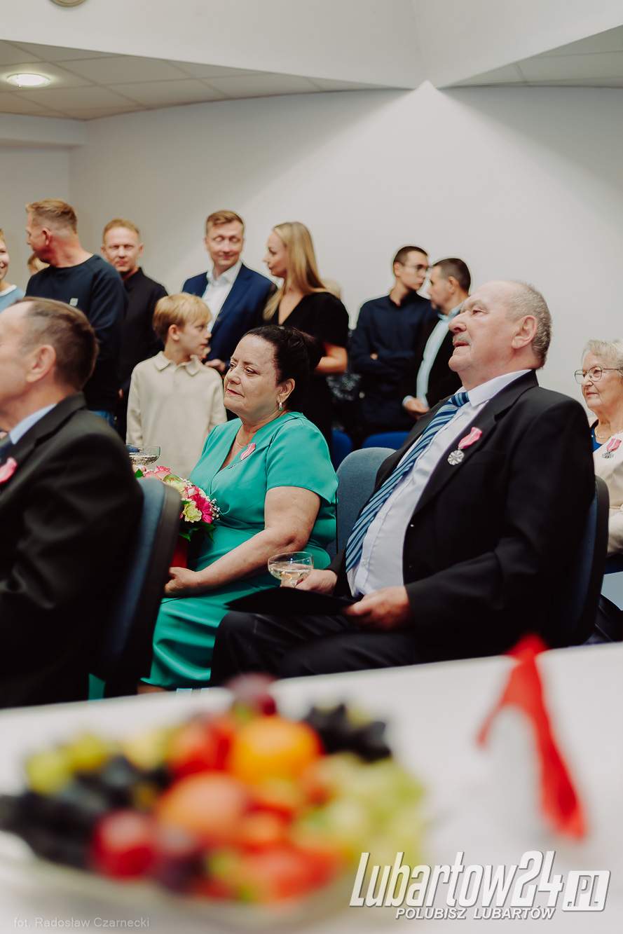 medale za długoletnie pożycie małżeńskie