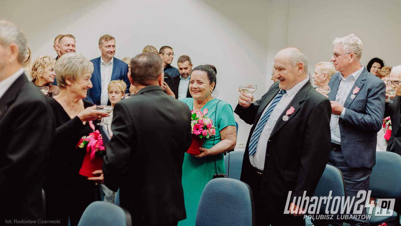 medale za długoletnie pożycie małżeńskie