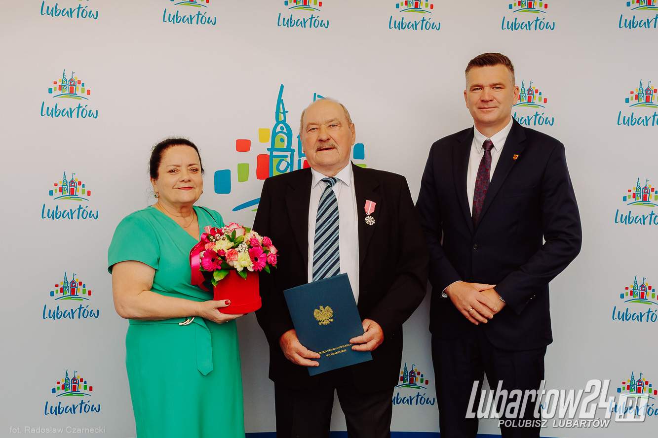 medale za długoletnie pożycie małżeńskie