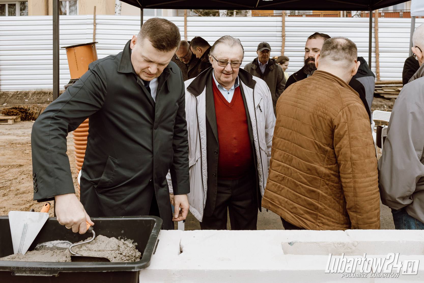 Wmurowanie kamienia węgielnego