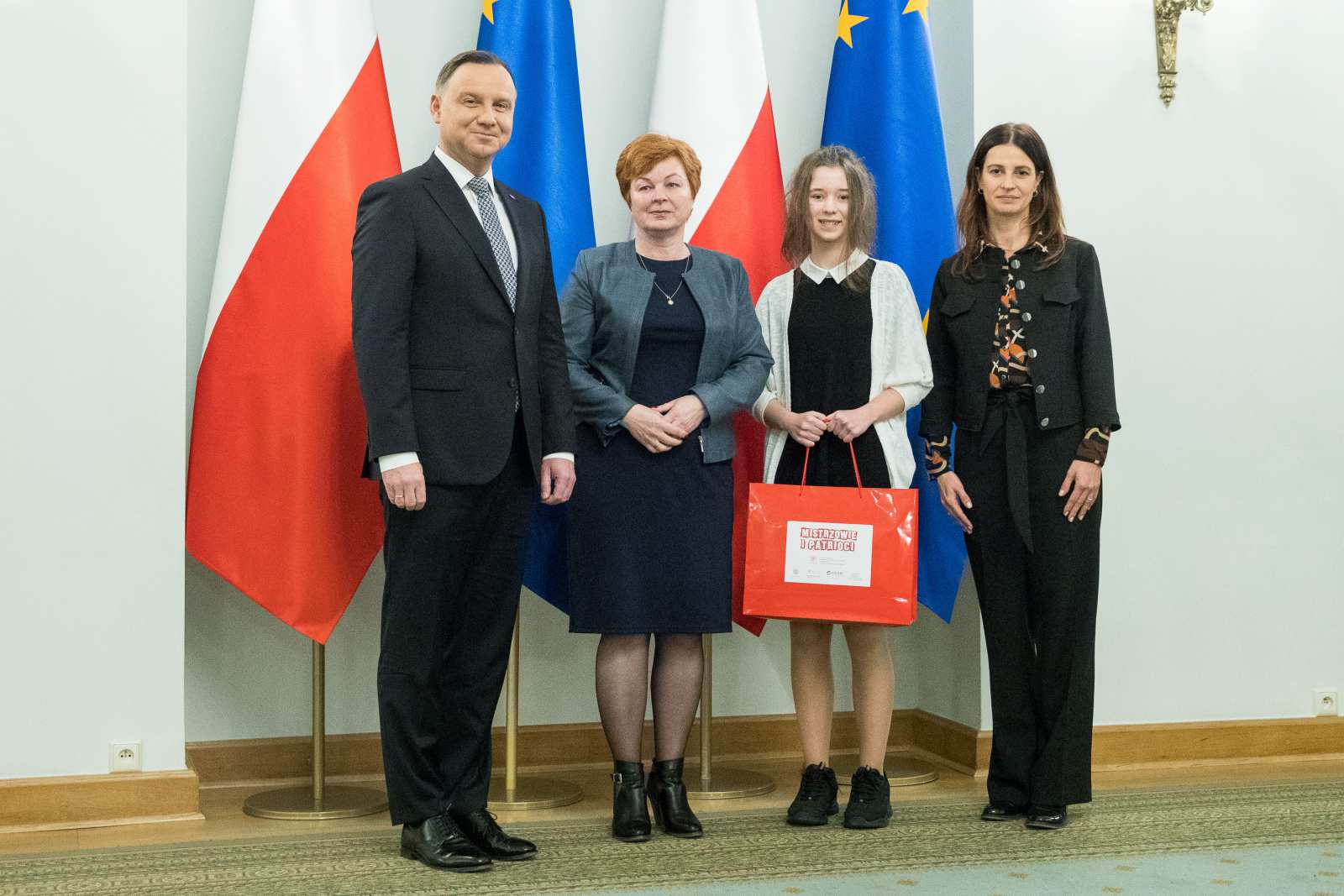 FINAŁ KONKURSU W PAŁACU PREZYDENCKIM