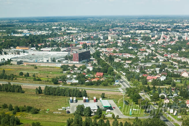 Zdjęcia lotnicze Lubartowa