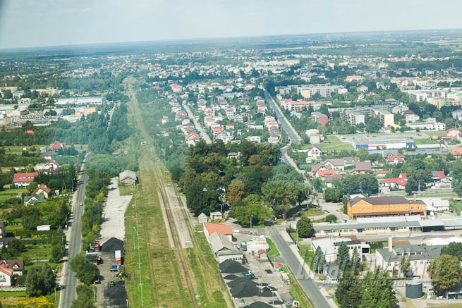 Zdjęcia lotnicze Lubartowa