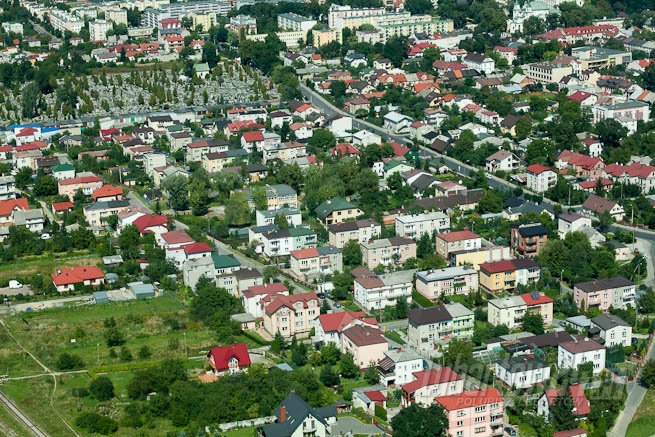 Zdjęcia lotnicze Lubartowa