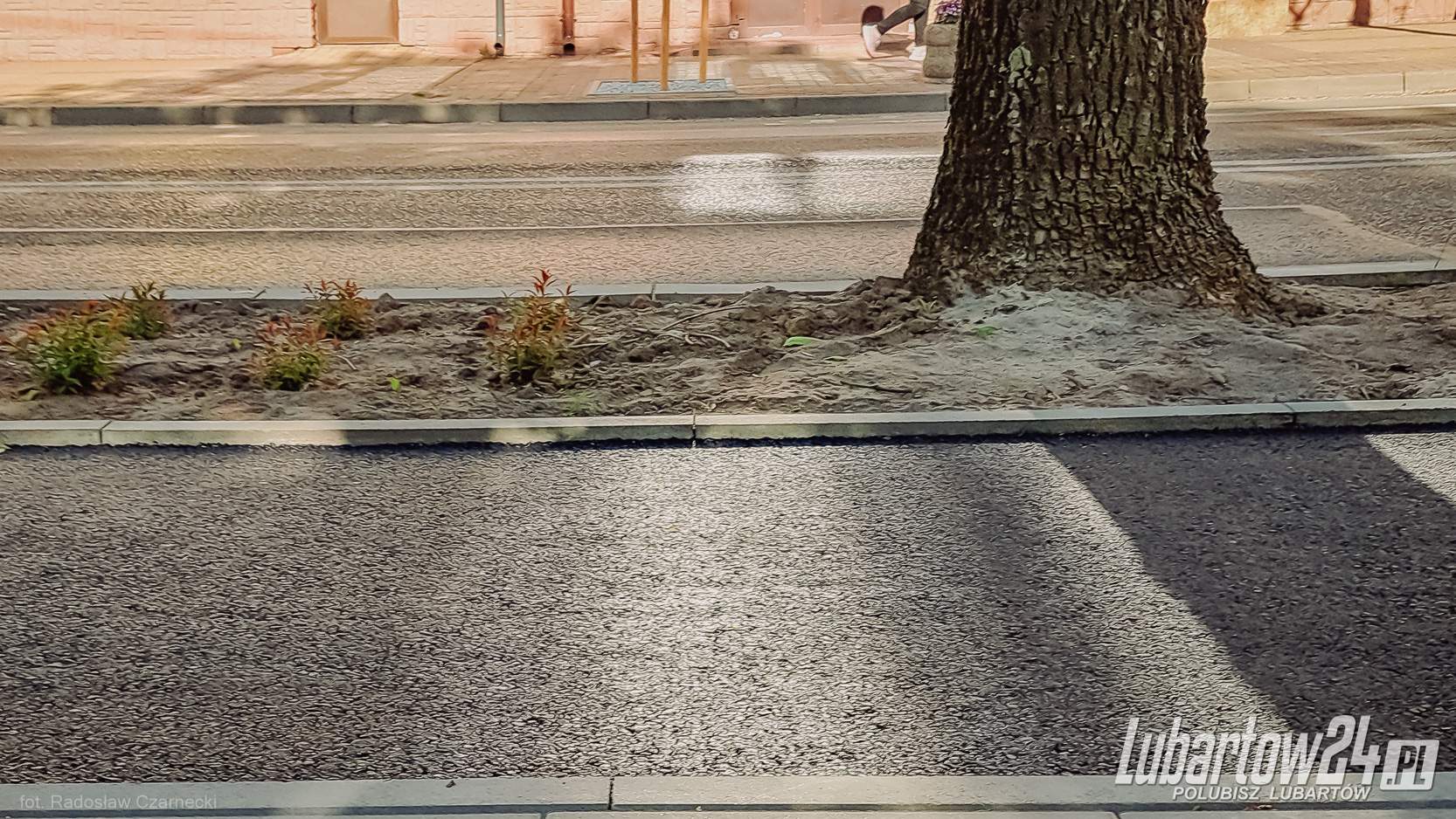 Ścieżka rowerowa w centrum Lubartowa