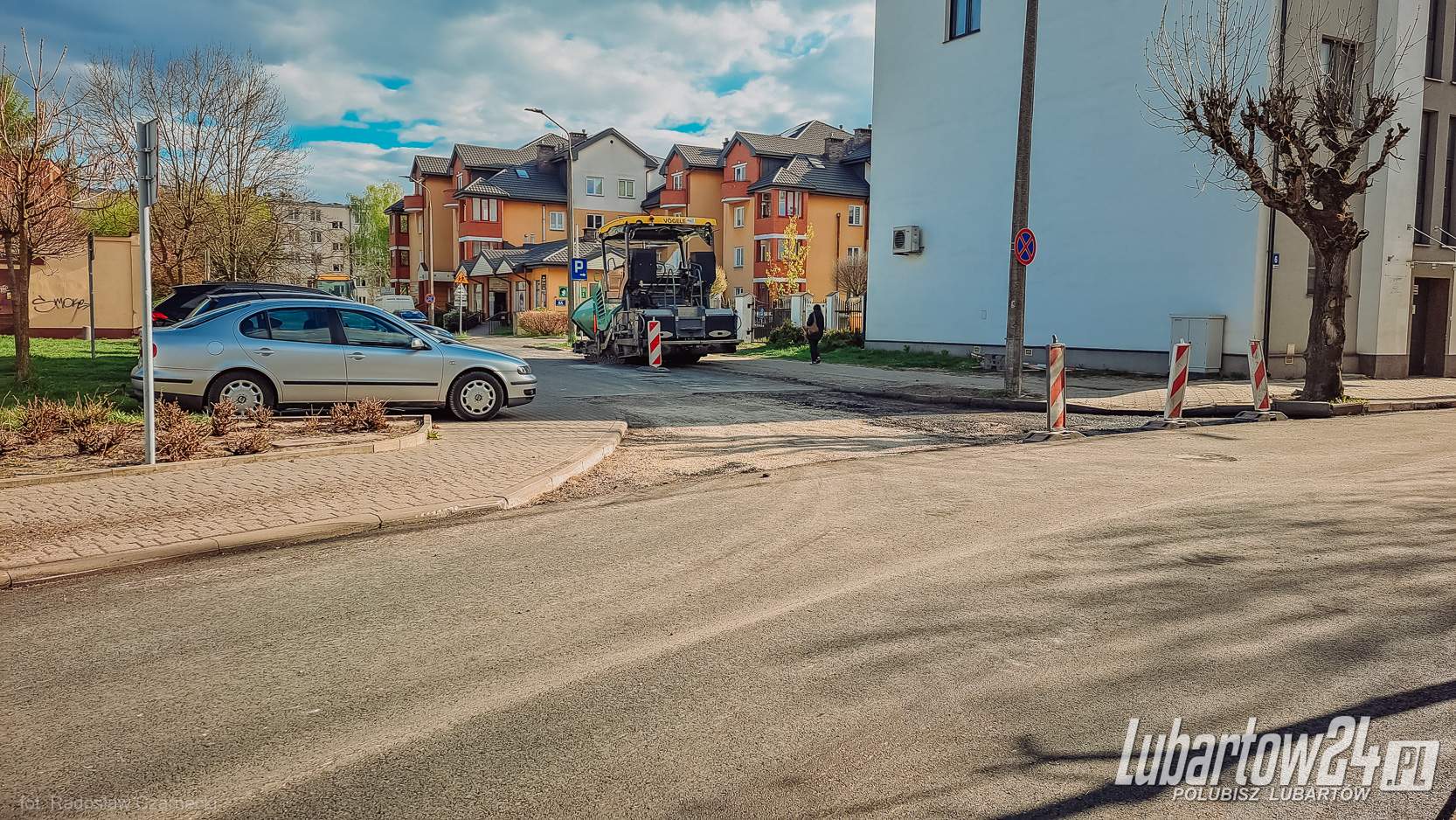 Pozimowe łatanie ulic w Lubartowie. Ekipy już w terenie