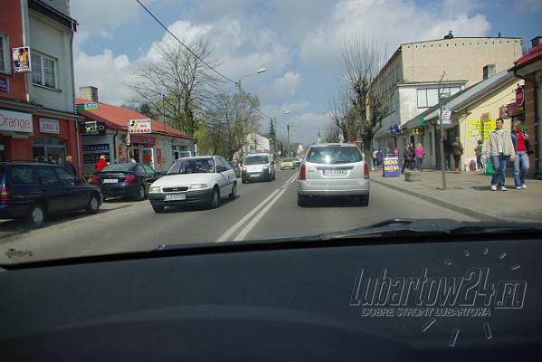 Lubartów zakorkowany