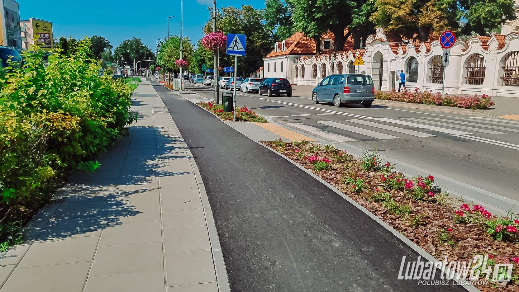 budowa ścieżki rowerowej przy Lubelskiej