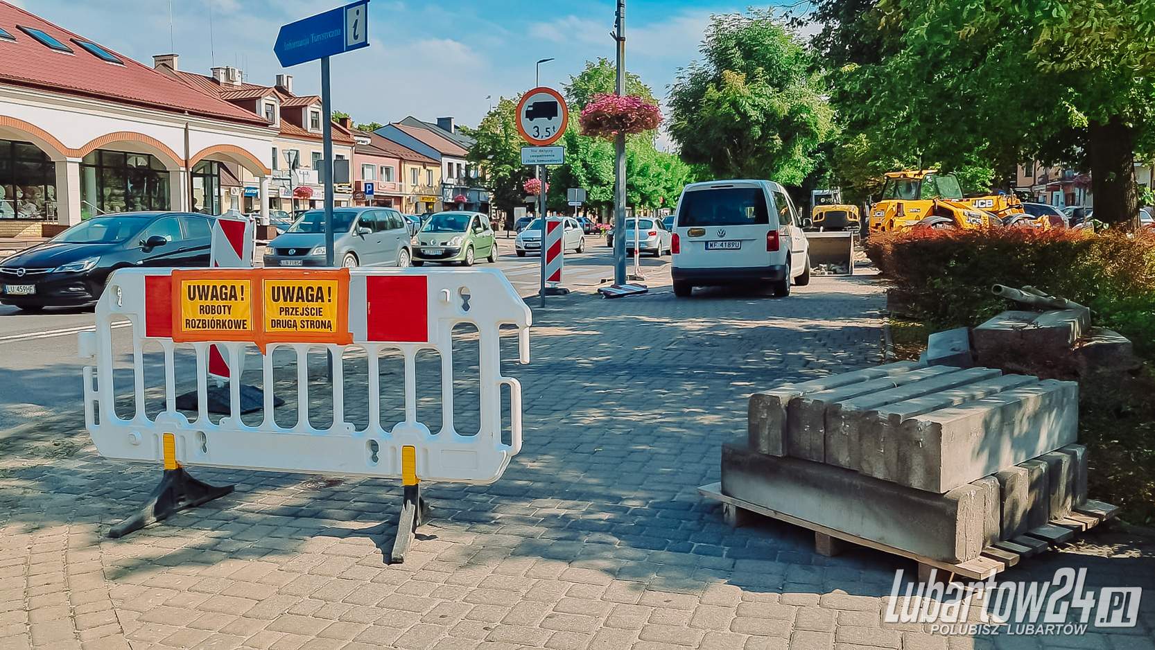 budowa ścieżki rowerowej przy Lubelskiej