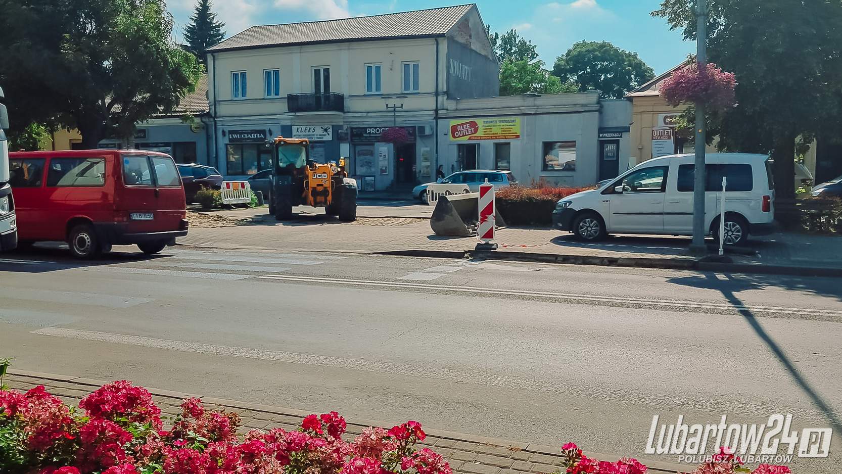 budowa ścieżki rowerowej przy Lubelskiej