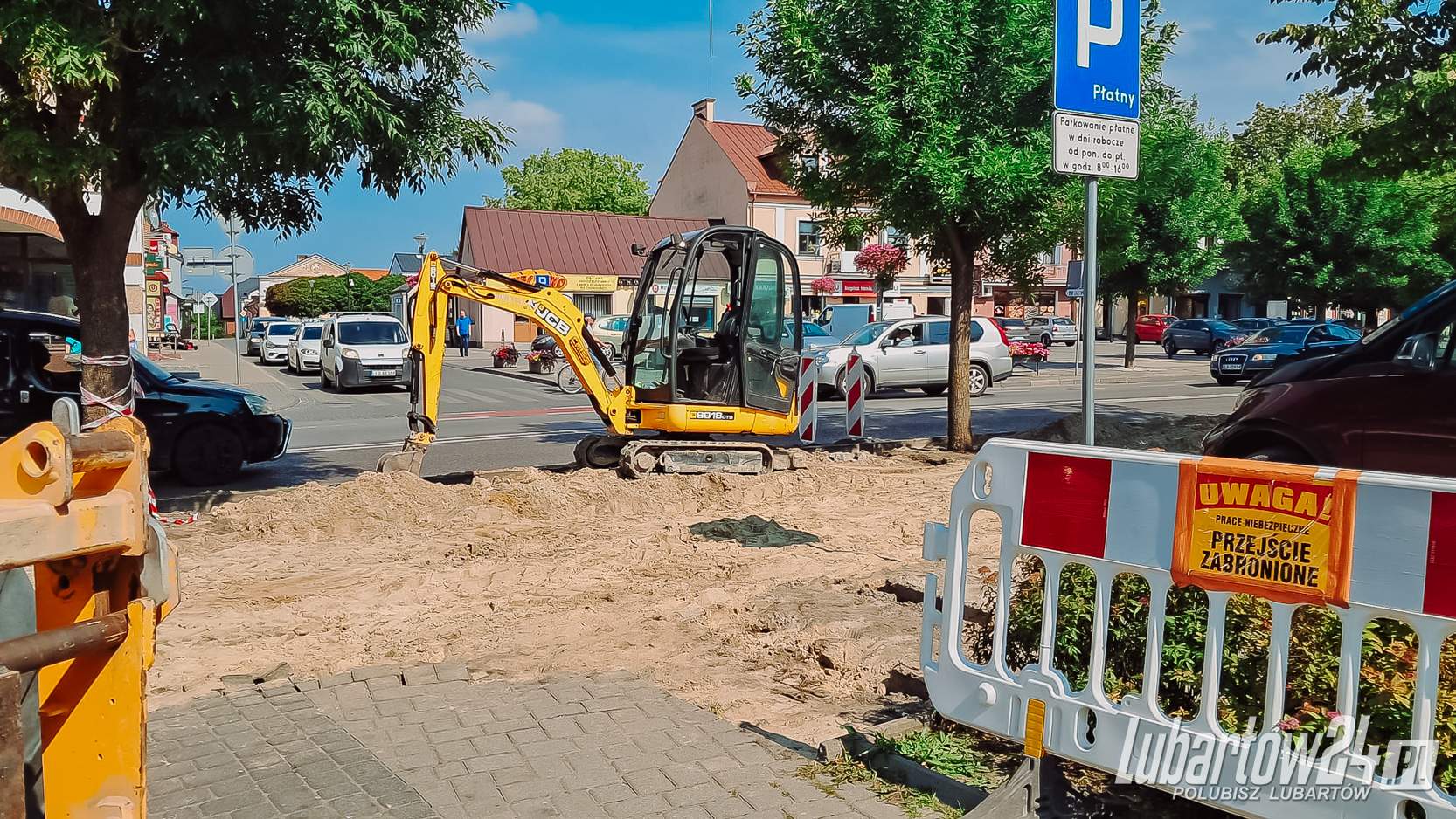 budowa ścieżki rowerowej przy Lubelskiej