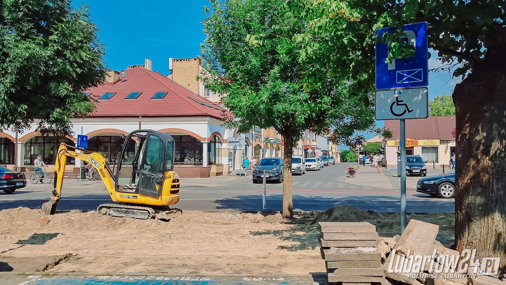 budowa ścieżki rowerowej przy Lubelskiej