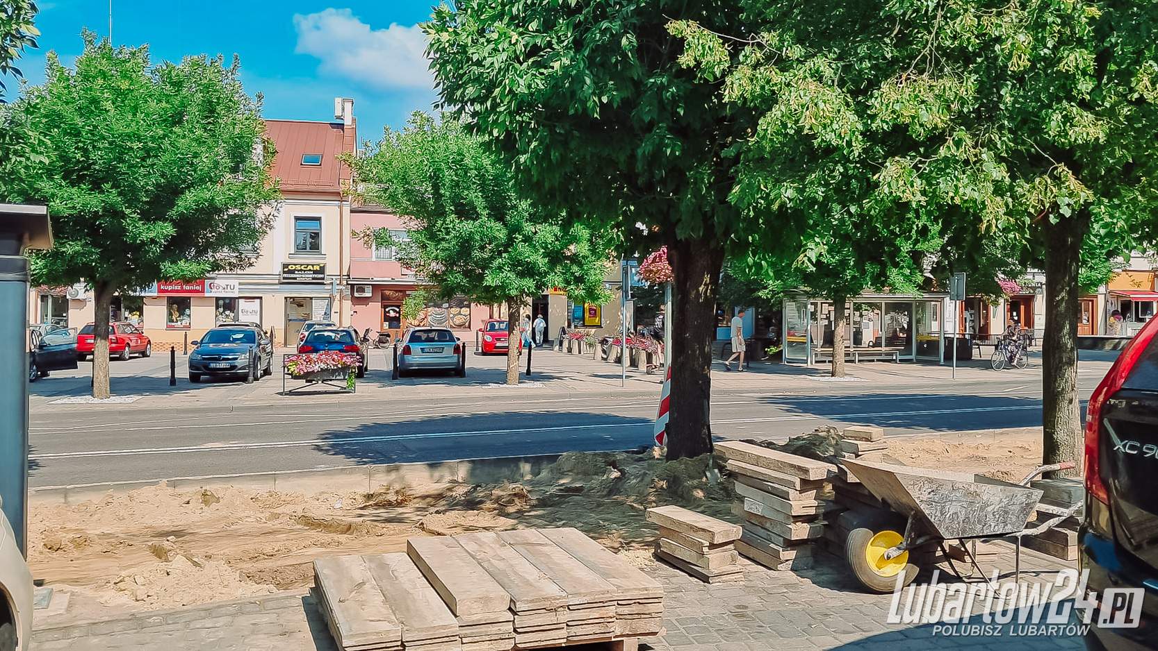 budowa ścieżki rowerowej przy Lubelskiej