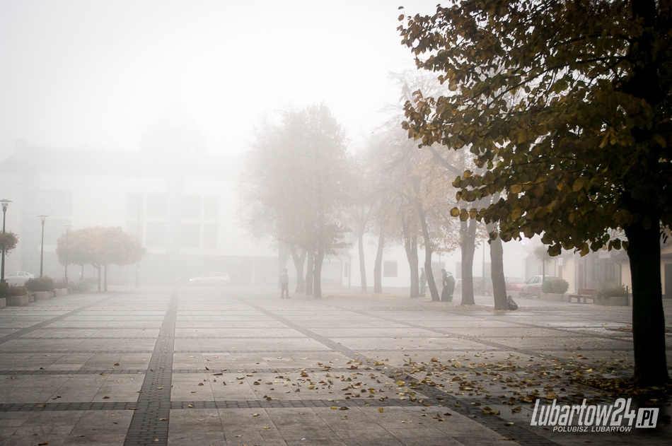 Lubartów we mgle