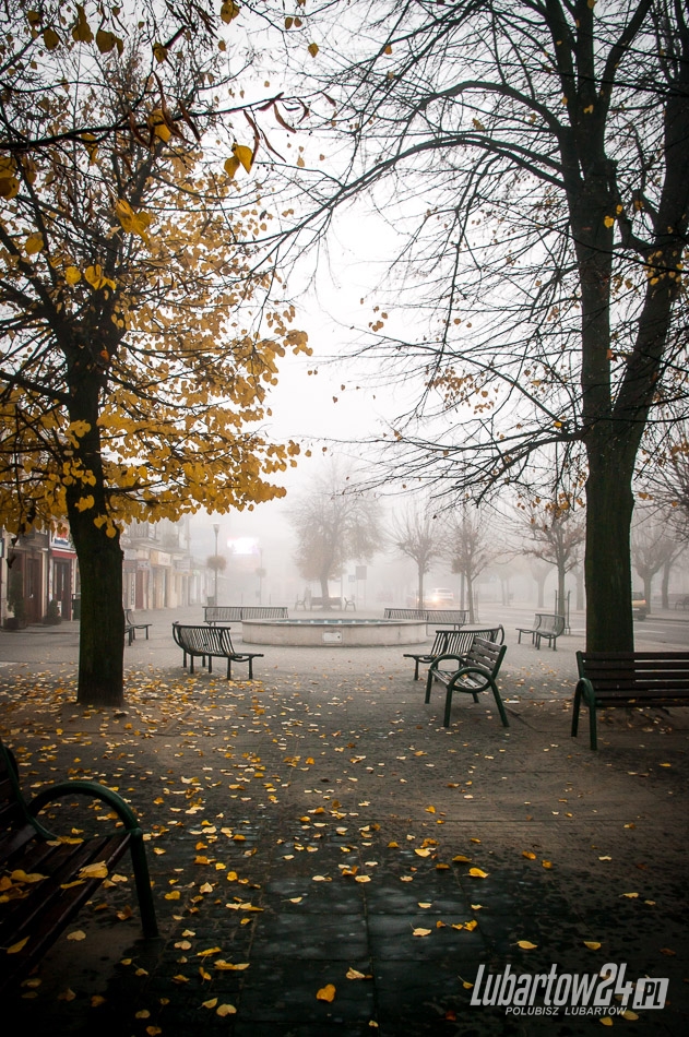 Lubartów we mgle
