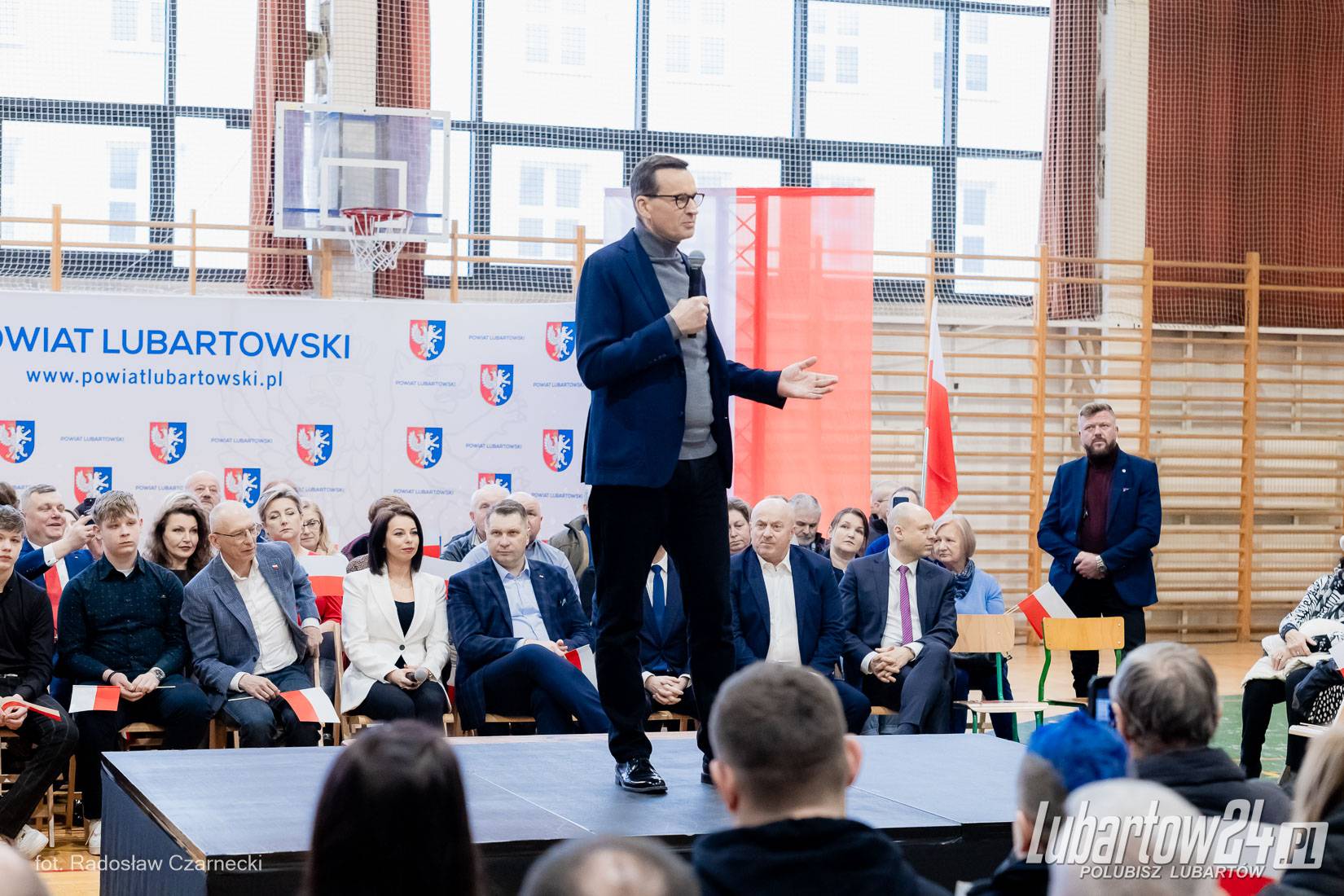 Mateusz Morawiecki w Lubartowie