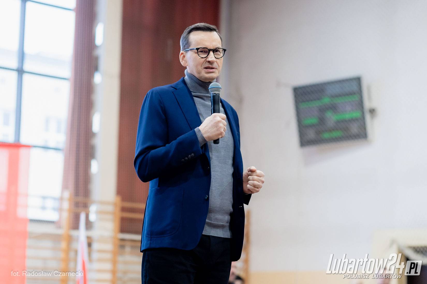 Mateusz Morawiecki w Lubartowie