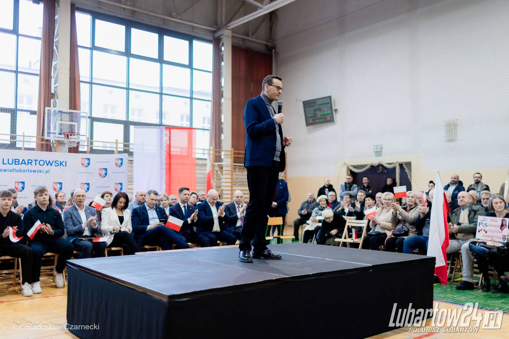 Mateusz Morawiecki w Lubartowie