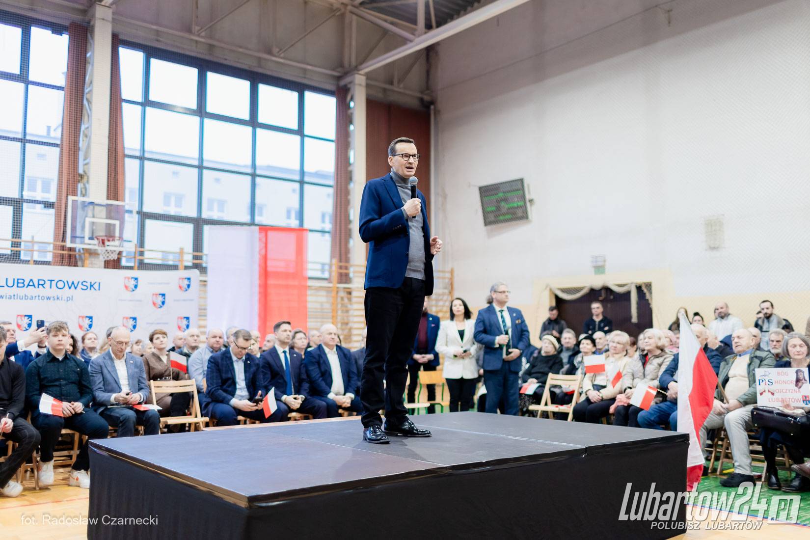 Mateusz Morawiecki w Lubartowie
