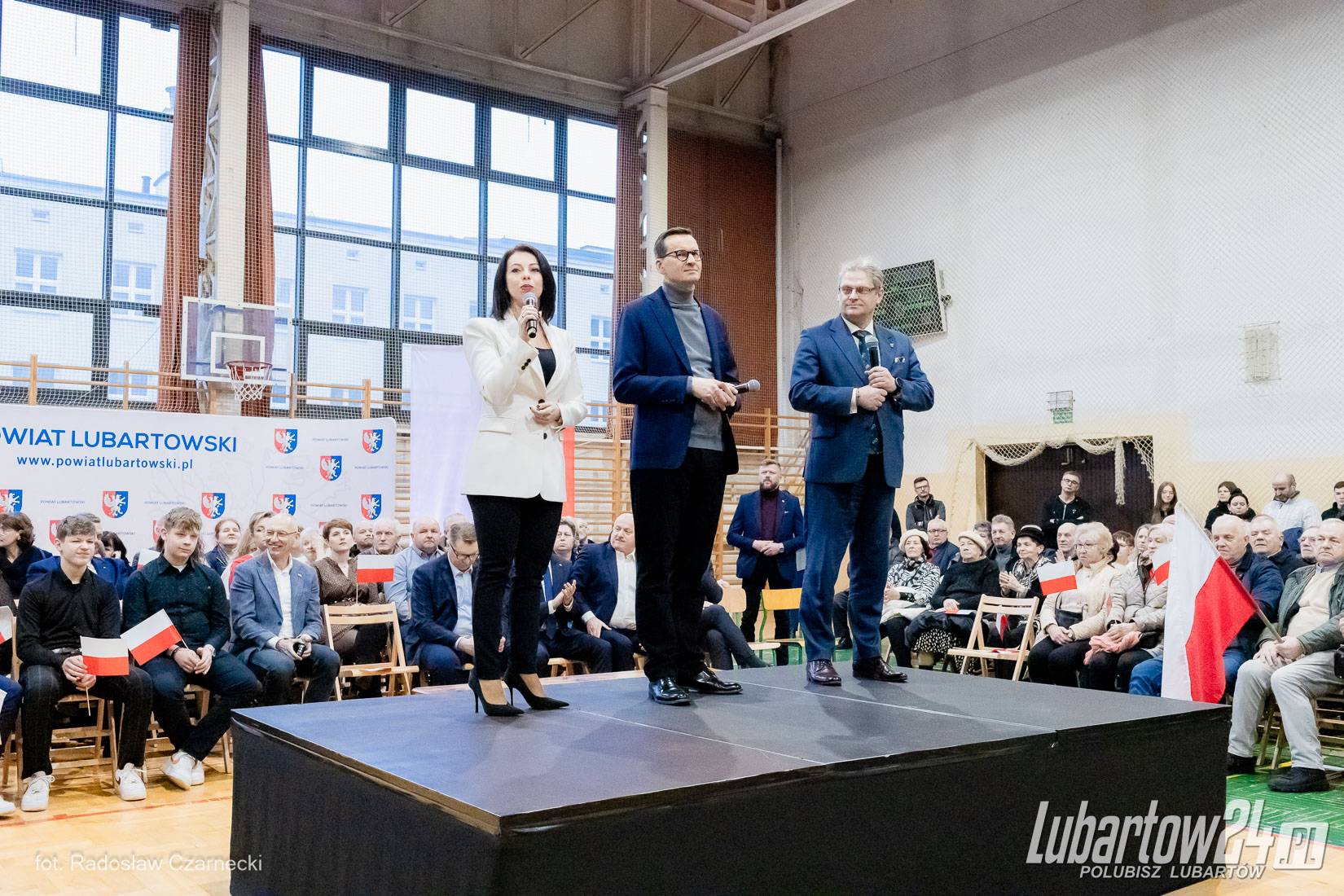 Mateusz Morawiecki w Lubartowie
