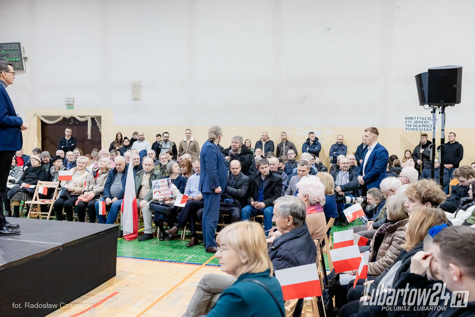 Mateusz Morawiecki w Lubartowie