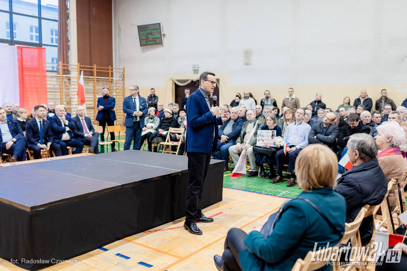 Mateusz Morawiecki w Lubartowie