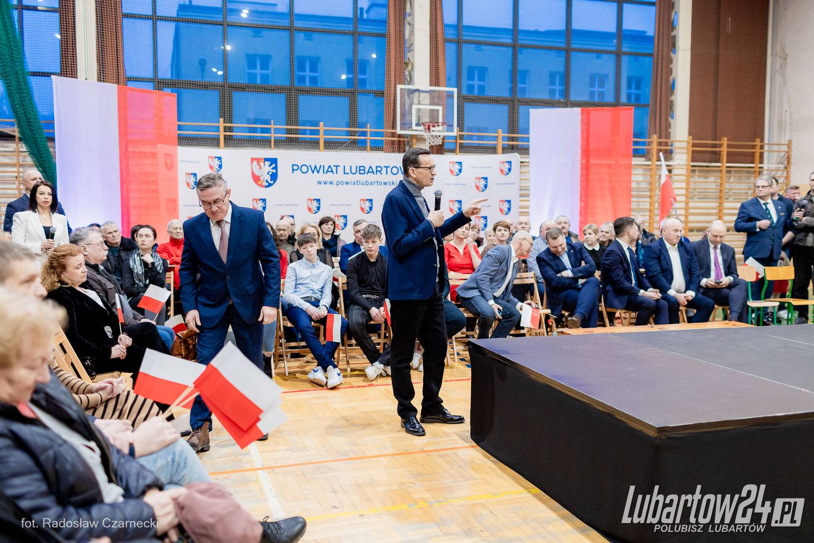 Mateusz Morawiecki w Lubartowie