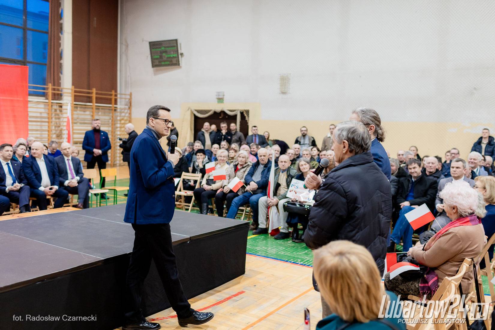 Mateusz Morawiecki w Lubartowie