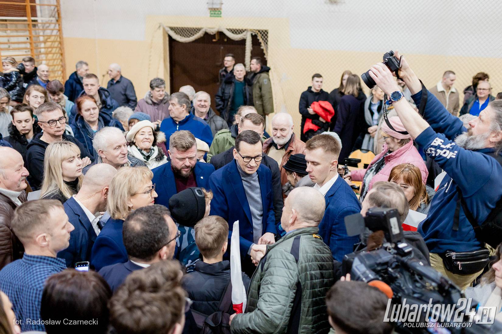 Mateusz Morawiecki w Lubartowie