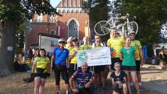 Pielgrzymowali na rowerach do Wąwolnicy i do Chełma