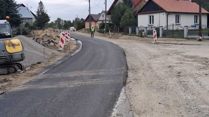 Ostrów Lubelski - Nowa Jedlanka. Drogowcy ocenili postępy prac na drodze powiatowej