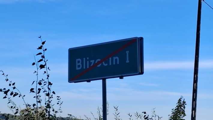 Jeziorzany - Blizocin - 2,3 km drogi w remoncie