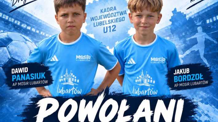 Dwóch zawodników AP MOSiR Lubartów powołanych na konsultację kadry województwa lubelskiego U12