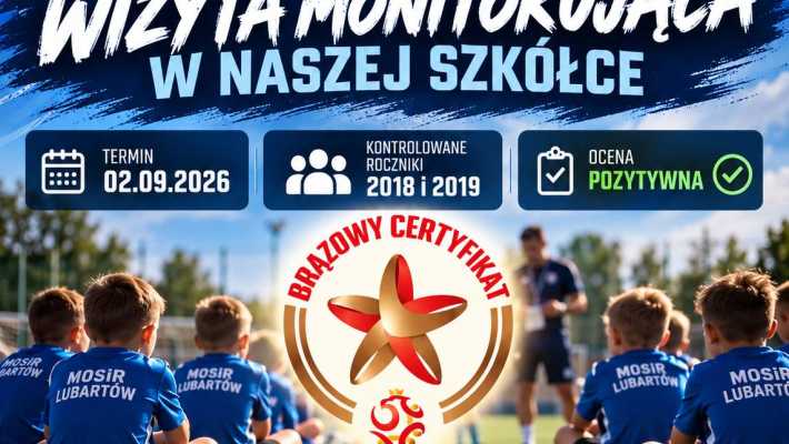Kolejna POZYTYWNA ocena AP MOSiR Lubartów podczas wizyty PZPN!