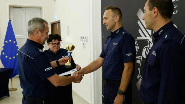 Policjant z Lubartowa w czołówce najlepszych rzeczników dyscyplinarnych w województwie