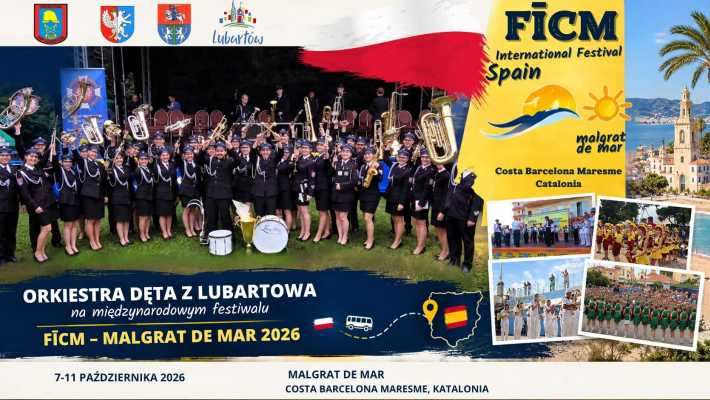 Z Lubartowa na Costa Maresme. Orkiestra OSP wystąpi w Hiszpanii