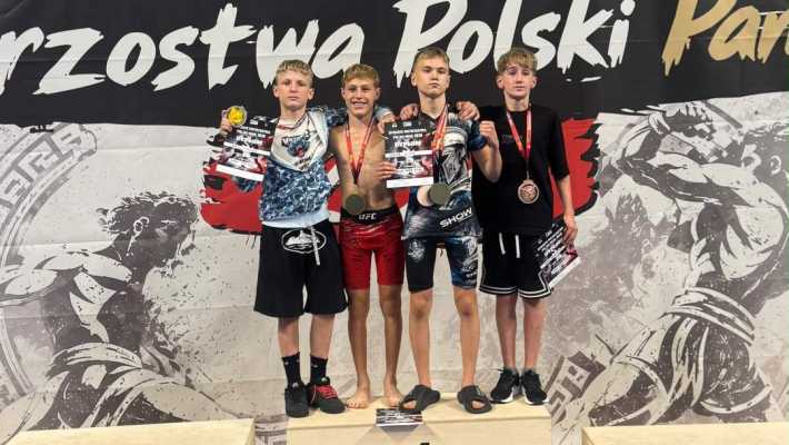 Cztery medale Mistrzostw Polski MMA dla zawodników MKS „Lubartów”!